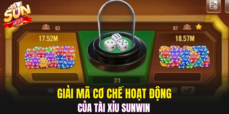 Giải mã cơ chế hoạt động của tài xỉu Sunwin