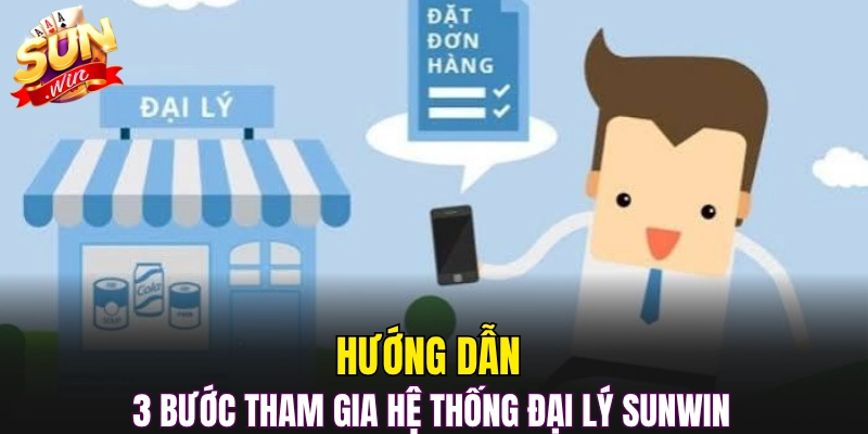 Hướng dẫn 3 bước tham gia hệ thống đại lý Sunwin 